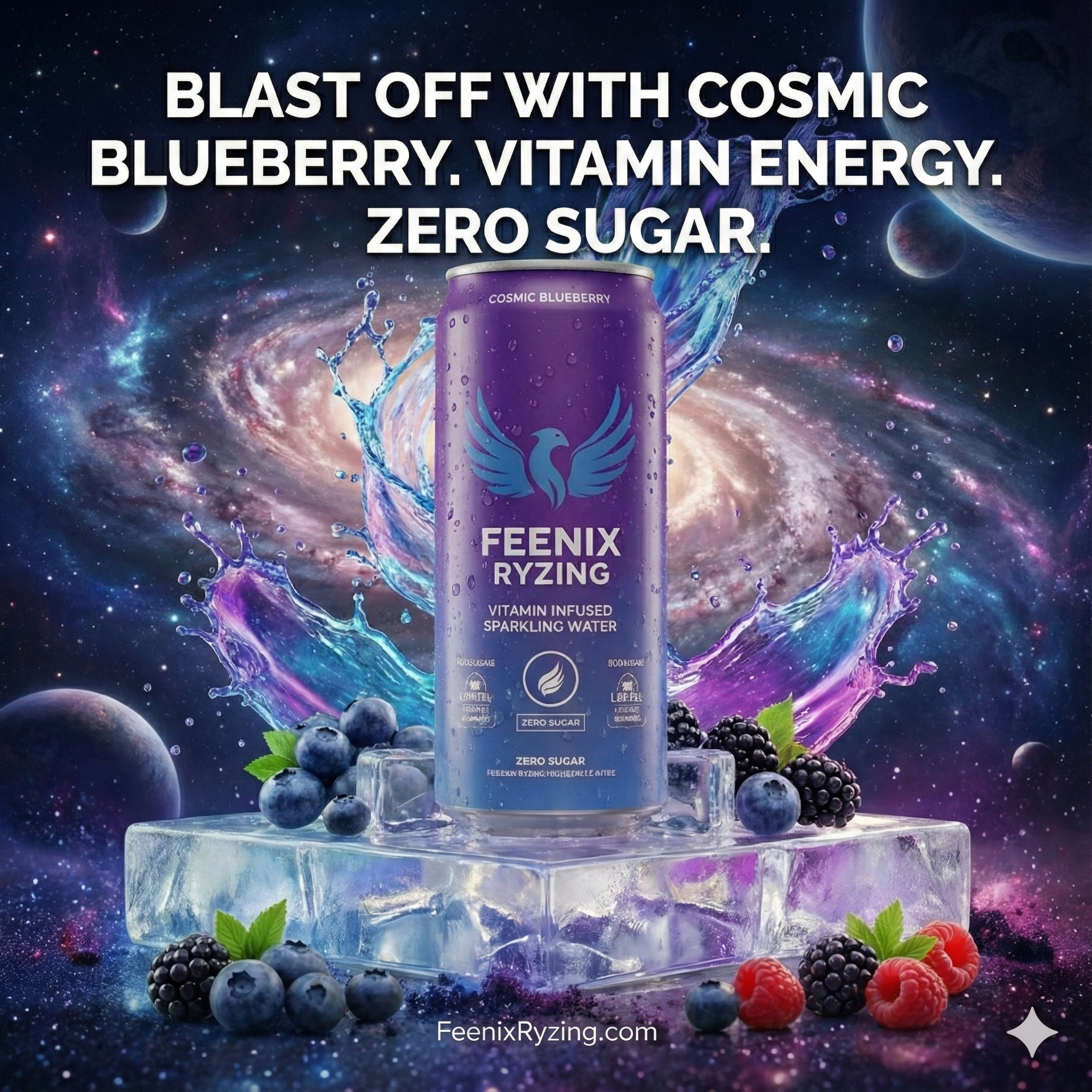 Feenix Ryzing Electrolyte Water image 3