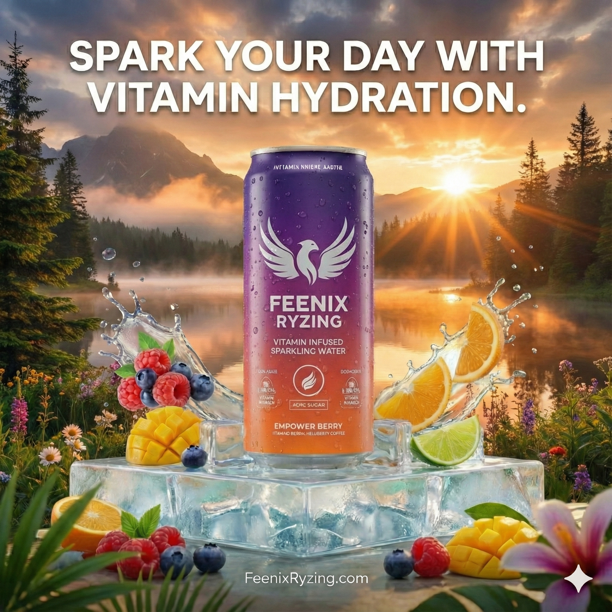 Feenix Ryzing Electrolyte Water image 4