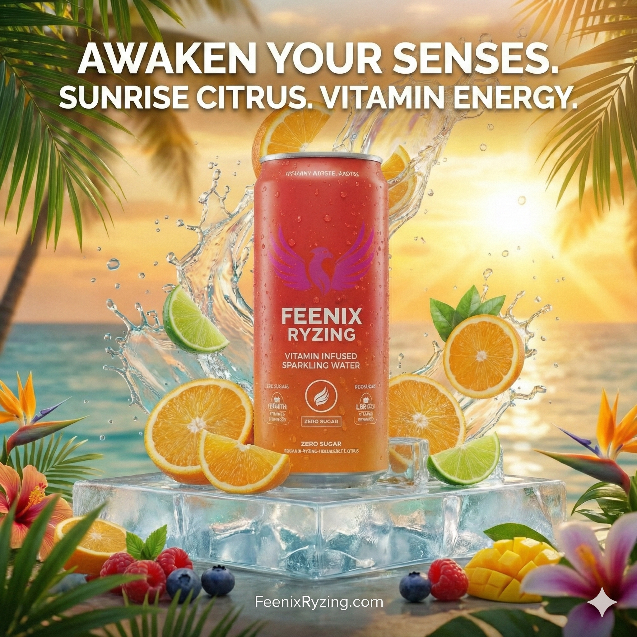 Feenix Ryzing Electrolyte Water image 2